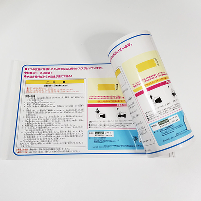 80 X 50mm घरेलू अनिवार्य लेबल CMYK BOPP डिजिटल प्रिंटिंग लेबल