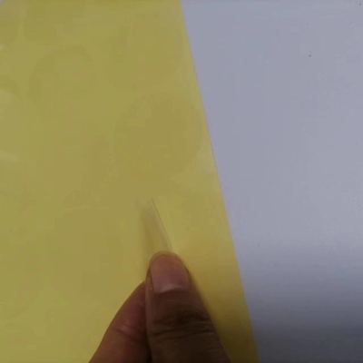 सील बॉक्स या सील बैग के लिए अनुकूलित पारदर्शी चिपकने वाला लेबल
